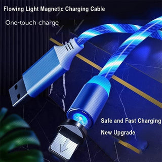 LED Magnetic Charging Cable