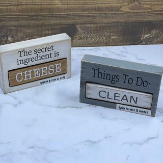 Spinning Sign Magnets