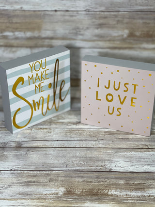 Love Box Plaques