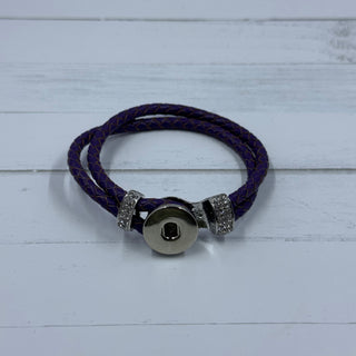 Leather Bracelet w/ Snap