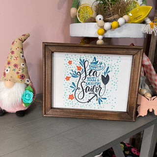 Nautical Vibes 8x10 Canvas Farmhouse Prints