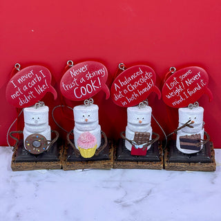 Toasted S'More Ornaments