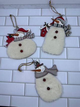 Snowman Ornament MDF