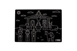 Chalkboard Nativity Placemat 12x17