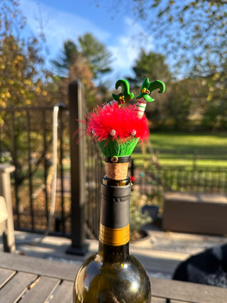 Holiday Wiggle Leg Bottle Toppers