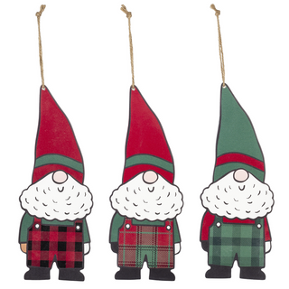 Oversized Lumberjack Gnome Ornament