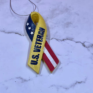 U.S. Veteran Ribbon Ornament