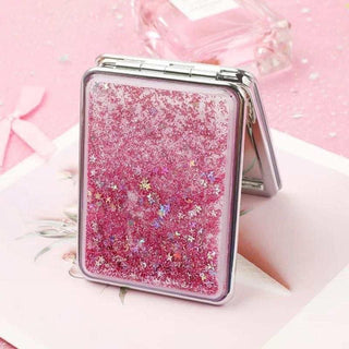 Glitter Compact Mirror