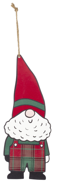 Oversized Lumberjack Gnome Ornament