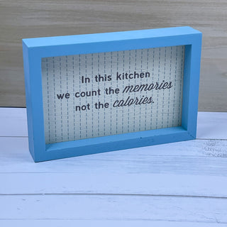 Humorous Kitchen Box Signs