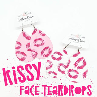 Kissy Face Teardrops