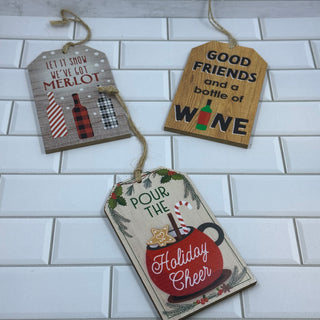 Holiday Tag Ornaments