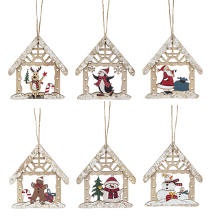 Nature's Noel Laser Cut Ornaments