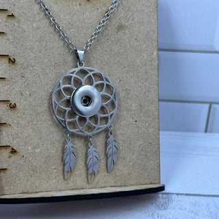 Dreamcatcher Necklace 24" Chain