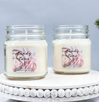 Winter 8oz Mason Jar Soy Candles