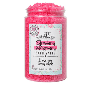 Strawberry & Raspberry Bath Salts