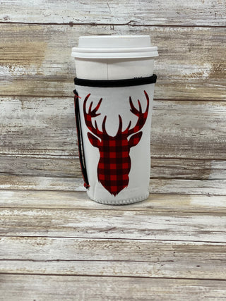 Neoprene Holiday Coffee Koozie