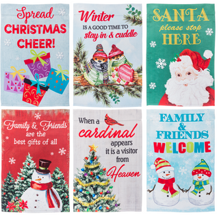 Christmas Garden Flags