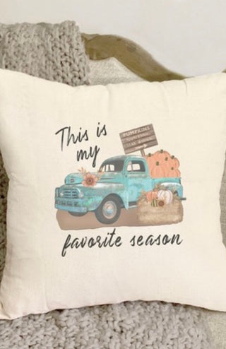 Favorite Season Pillow Cover