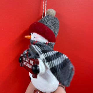 Cozy Snowman Ornaments