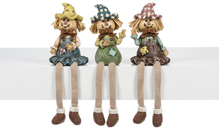 Rustic Scarecrow Shelfsitters