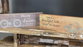 Large Bicycle Plaques