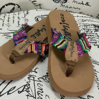 Gypsy Jazz Encore Flip Flop - Pink Multi Tan