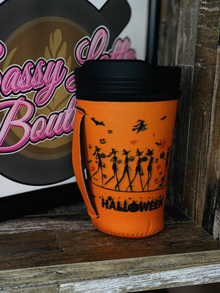 Halloween Coffee Koozie