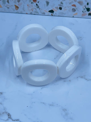 Circle Resin Bracelet