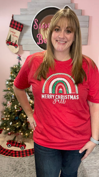 Merry Christmas Y'All Tee