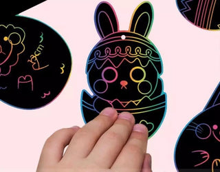 Easter Scratch Art