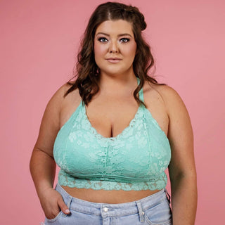 Deluxe Juliette Lace Bralette - Now In Plus Sizes