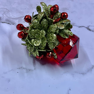 2.5" Mistle Jewel Ornament