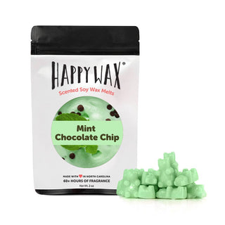 Mint Chocolate Chip Wax Melts - 2 oz Pouch