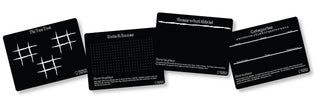 Chalkboard Travel Games Travel Mat - Set of 4 9x12