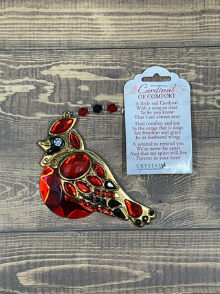 4" Graceful Cardinal Ornament - Acrylic