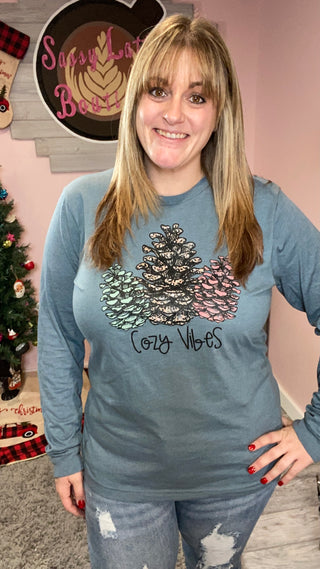 Cozy Vibes Long Sleeve Tee