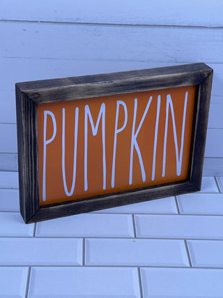 Pumpkin Spice Tiered Tray Decor