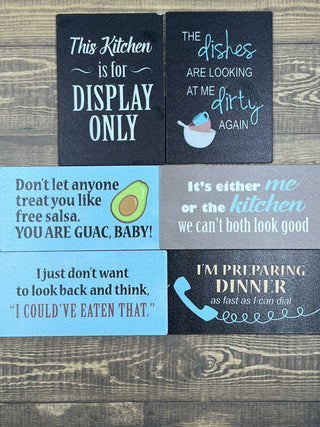 Kitchen Humor Magnets