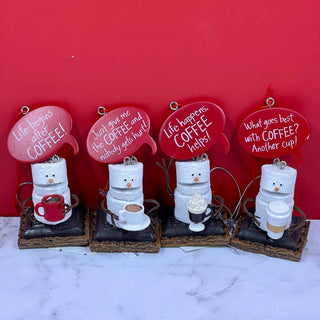 Toasted S'More Ornaments
