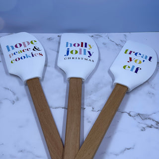 Holiday Silicone Spatulas