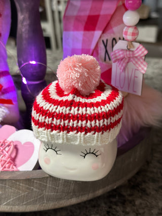 Valentines Marshmallow Mug Hat Toppers