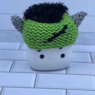 Franken Knit Mug Topper