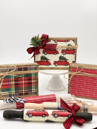 Holiday Wooden Signs