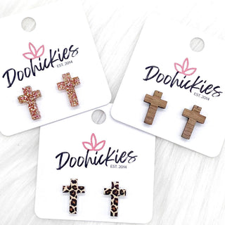 16mm Cross Studs