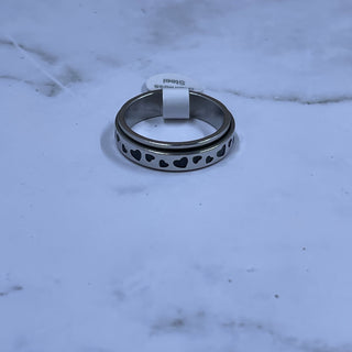 Stainless Steel Spinner Anxiety Rings - Designs