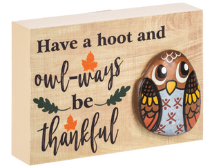 Fall Pebble Arts Box Plaques
