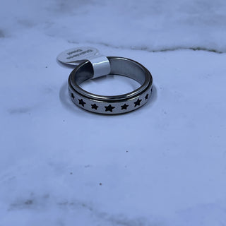 Stainless Steel Spinner Anxiety Rings - Designs