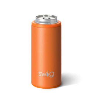 Swig Orange Skinny Can Cooler (12oz)