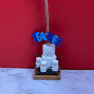 S'More Teacher Ornaments